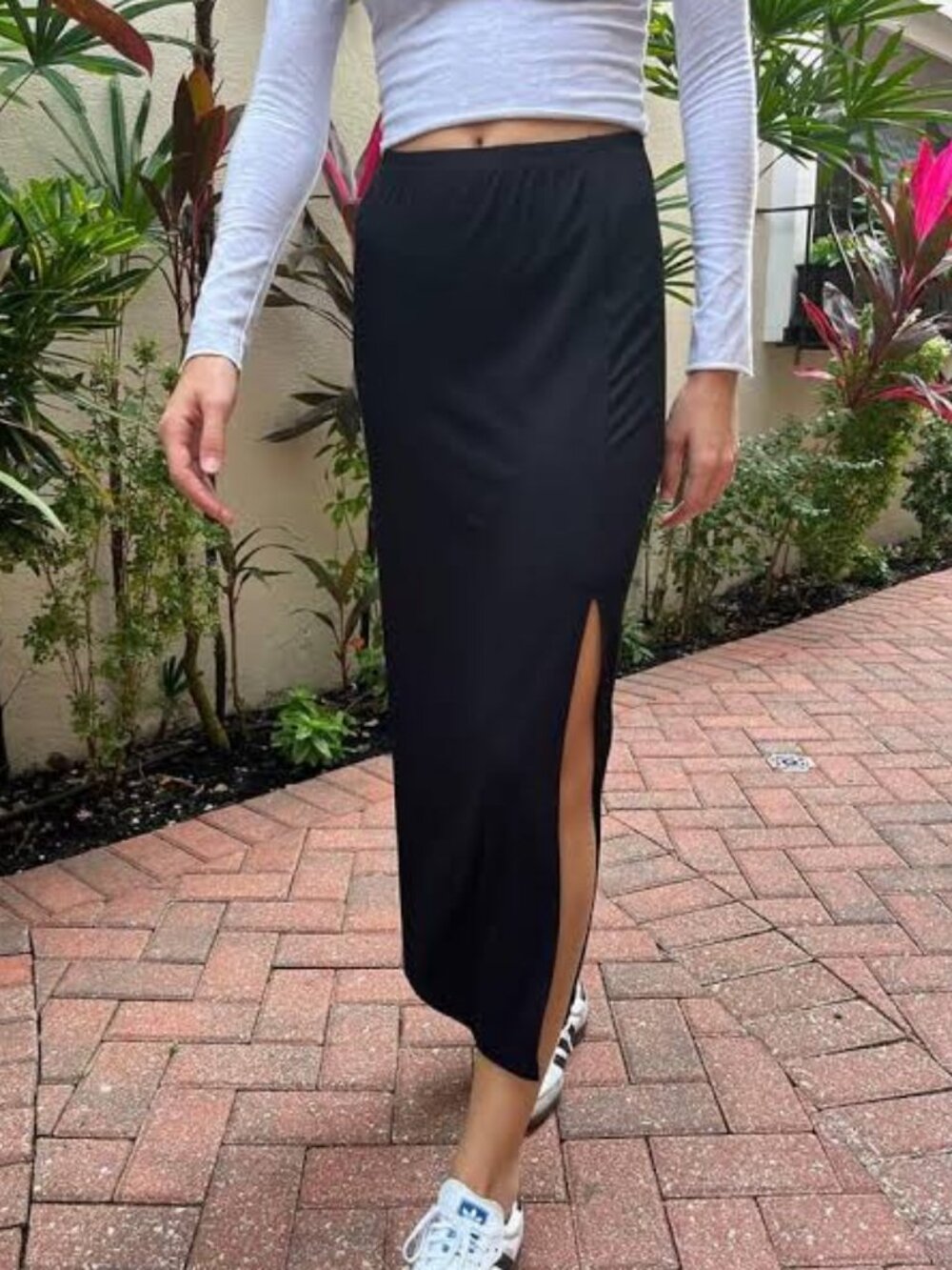 Brandy Melville Black Josie Skirt